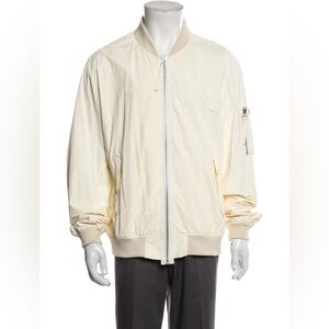 Our Legacy Men's Cream Bomber Jacket | Size M